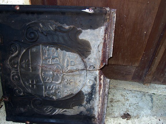 plaque inser fendue